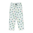 thumbnail image 4 of Naloa Sea Turtle Print Women’s Ultra-Soft Comfy Pajama Lounge Pants with Pockets & Drawstring, 4 of 8