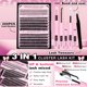 thumbnail image 3 of Kit de extensión de pestañas Goddvenus Wispy Lash Clusters C Curl, 3 of 7