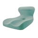 thumbnail image 2 of Cojín de asiento de espuma viscoelástica, cojín para estudiante, respaldo de asiento de coche, almohada para silla sentada Verde, 2 of 9