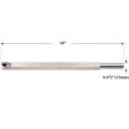 thumbnail image 4 of 10 Inches Wood Turning tools Carbide Tipped Lathe Chisel Rougher Tool bar With 15mm Square Radius Carbide Insert for wood hobbyist or DIY or carpenter,Handle not Include, 4 of 4