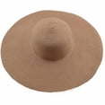 thumbnail image 2 of Walbest Women's Hawaiian Ridge Wide Floppy Brim Summer Beach Sun Hat Straw Cap Party Garden Travel Sun Cap Solid Color, 2 of 7
