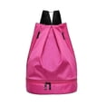thumbnail image 1 of Mochila con cordón, impermeable, con compartimento para zapatos, resistente a la humedad., 1 of 5