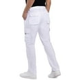 thumbnail image 2 of X RAY JEANS Mens Utility Cargo Pants, White, 32X32, 2 of 10