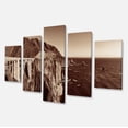 thumbnail image 2 of Bixby Bridge View Panorama - Impression sur Toile Paysage, 2 of 3