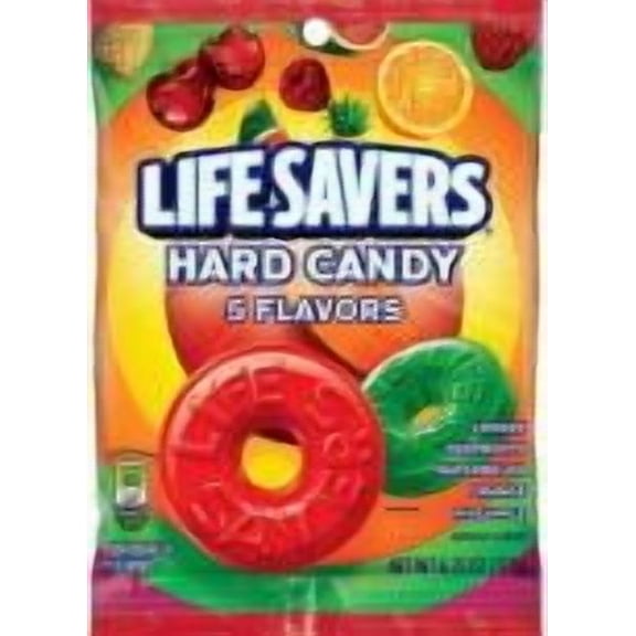LIFESAVERS BAG 5 FLAVORS 6.25 Oz. Pack Of 12