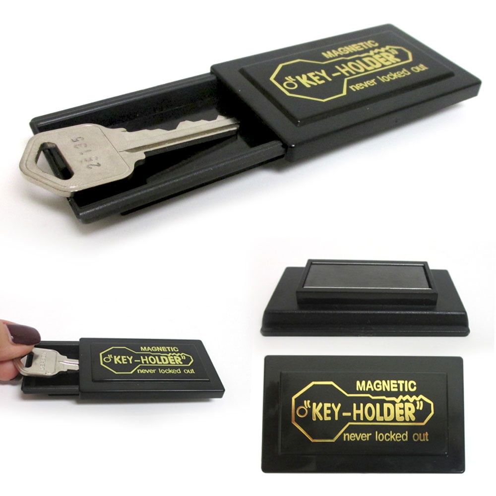 Magnetic Key Box HIDE A Key-Black Discreet 83x44x13mm LARGE SIZE 