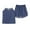 Navy, variant on Jamicy Women Sleepwear Pajamas Set Mother's Daygifts Women's Home Clothing Pajamas Women's Soft Sleepwear Set Silk Cami Tops with Shorts Set Nightwear