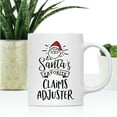 thumbnail image 2 of Koyal Wholesale Santa Claus Ceramic Coffee Mug, Santa's Favorite Claims Adjuster, 2 of 5
