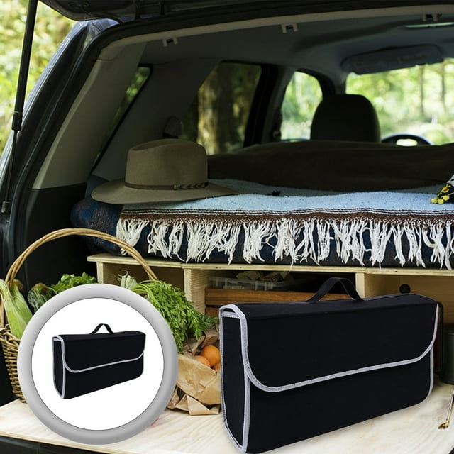 TopLLC Boîte de Rangement Pliable en Non-Tissés, Coffre Pliable Car, Boîte de Rangement Pliable pour Car