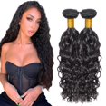 thumbnail image 1 of Paquetes de cabello humano #1B Water Wave de 70 a 75 cm, sin procesar, brasileños, 1 of 9