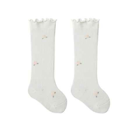 

Baby Girls Princess Socks Knee High Socks for Mosquito Protection