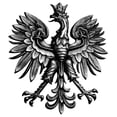 thumbnail image 2 of Poland Eagle Wall Decal by Wallmonkeys Peel and Stick Graphic (48 in H x 43 in W) WM103964, 2 of 4