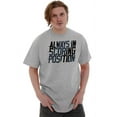 thumbnail image 3 of Scoring Position Baseball Game Winner Men's Big & Tall Crewneck Graphic Tee Brisco Brands 3X, 3 of 5