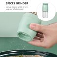 thumbnail image 3 of 1pc Hogar Spice Grinder Vidrio Pimienta Grinder Spice Botella de especias (verde claro), 3 of 5