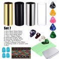 thumbnail image 1 of Labymos Glass Metal Slider Assorted Picks Finger Cover Electric Guitar Accessories Set (Set 7), 1 of 8