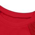 thumbnail image 7 of OGLCCG Girls' Sweaters Cable Knit Long Sleeve Pullover Sweater Casual Kids Fall Winter Crew Neck Jumper Top(Red,13-14 Years), 7 of 7