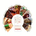 thumbnail image 4 of 1pc, Meat Thermometers, Professional BBQ Thermometer, Intelligent Meat Temperature, 4 of 4