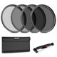 thumbnail image 1 of Kit de filtros ND NEEWER, 58 mm, ND2, ND4, ND8, ND16, con lente, bolígrafo y funda, 1 of 8