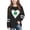 Black, variant on Funny Graphic Tees Boys Girls St Patricks Day Heart Long Sleeve Pullover Shirt Loose Crew Neck Fall Clothes for Irish Festival Themed Party