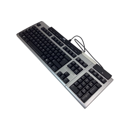 HP Spanish Modular w/ KU-041 USB Keyboard 352753-161 KU-0412.Silver and Carbonite