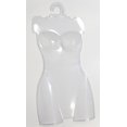 thumbnail image 3 of Henta Clear Plastic Female Body Forms | (Female Torso Mannequin Set of 10), 3 of 4