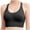 Black, variant on Fewfanhot Womens Criss-Cross Back Sports Bra Low Impact Shockproof Spaghetti Thin Strap Workout Yoga Top