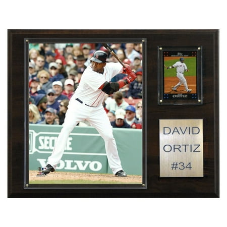 - C&I Collectables MLB 12x15 David Ortiz Boston Red Sox Player Plaque