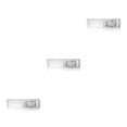 thumbnail image 4 of Ounissouiy Lavavajillas Lavadora Horno microondas Secadora de ropa Señal sucia antiarañazos Indicador de doble cara Suministros de cocina Plata, negro Type1 NO1 Ounissouiy CBP184332, 4 of 6