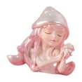 thumbnail image 1 of DOLITY Figurine de Fille de Mer Mignonne Sculpture Miniature Décoration de Gâteau Statue Moderne Petite Résine C, 1 of 9