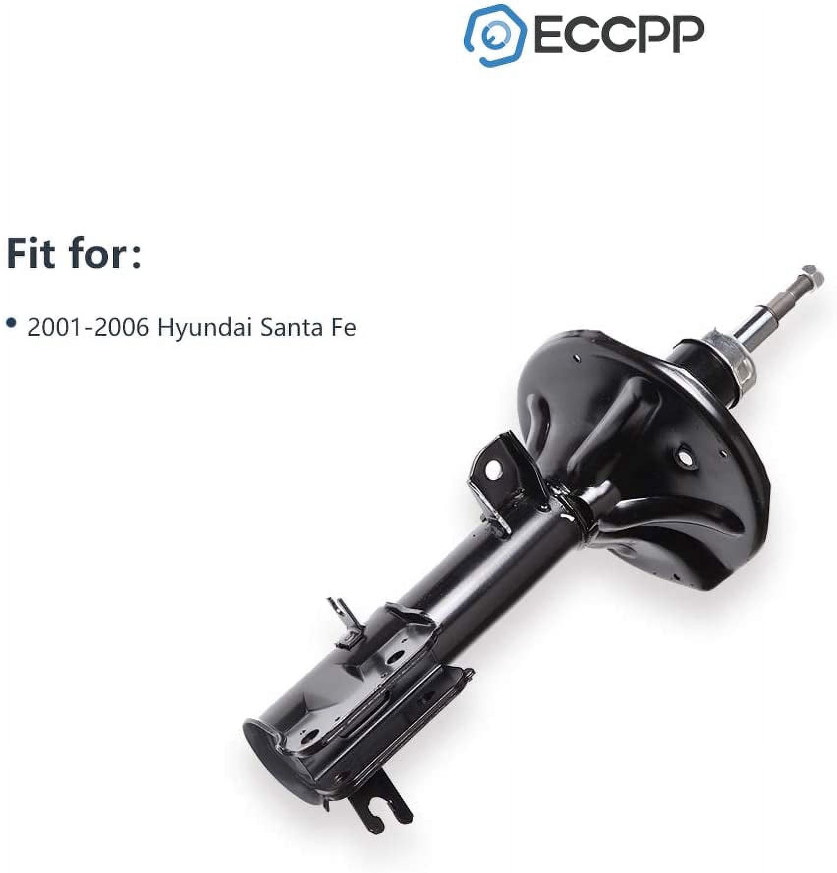 Shocks Struts,ECCPP Front Rear Shock Strut Absorbers Kits for 2001 2002 2003 2004 2005 2006 for Hyundai Santa Fe