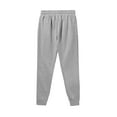 thumbnail image 2 of Womens French Terry Cropped Joggers with Pockets Cotton Fleece Active Sweatpants, 2 of 4