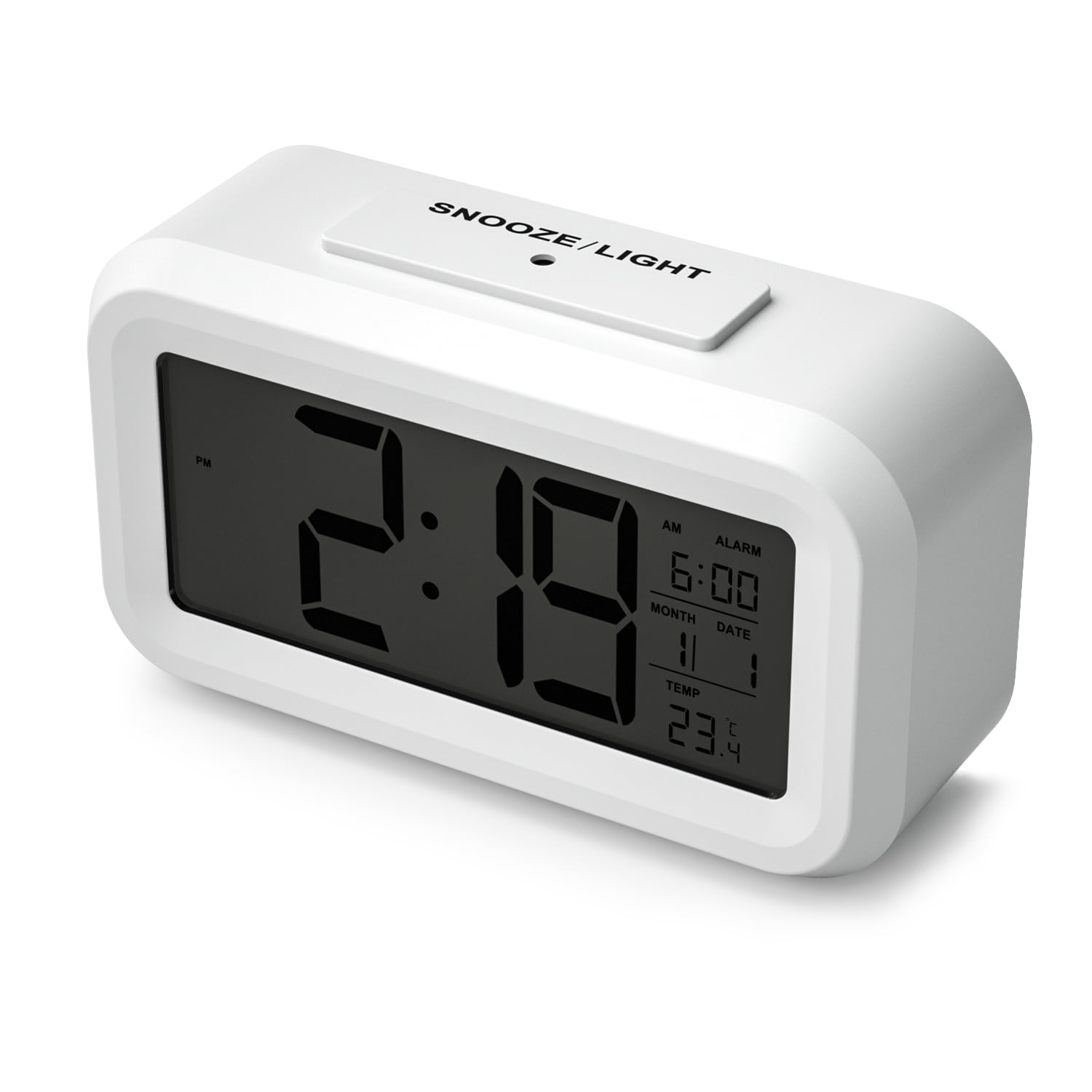 Details about   LCD Night Luminous Light Small Snooze Bedside Mini Digital Alarm Clock Home New