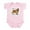 Petal Pink, variant on CafePress - Golden Retriever Infant Bodysuit - Baby Light Bodysuit, Size Newborn - 24 Months