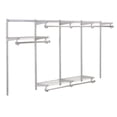 thumbnail image 1 of Rubbermaid Configurations Classiques sur Mesure 4 Pieds à 8 Pieds de Large Kit de Rangement pour Placard en Métal, 1 of 8