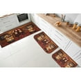 thumbnail image 2 of Kashi Home Kitchen Rug, Printed Area Rug, Durable Floor, Door Mat, Farmhouse Non-Slip Carpet Latex Backing Beautiful Design Chef 2pc Set (18X30 Rectangle & 20X40), 2 of 5
