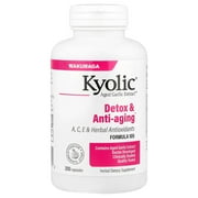 Kyolic Aged Garlic Extract™, Detox & Anti-Aging, Formula 105, 200 Capsules