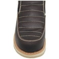 thumbnail image 5 of The Western Shops Men's Leather Double Zipper Moc Toe Slip-Resistant Soft Toe Work Boot, 5 of 5