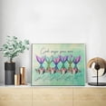 thumbnail image 5 of Serenity Prayer Bathroom Wall Art Beach Zen Canvas Prints Scripture Christian Pictures Framed Office Home Decor for Bedroom Dining Living Room 12"x16", 5 of 9
