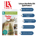 thumbnail image 2 of Leisure Arts Baby Life Quilt Pattern Book - Quilting Guide with Step-by-Step Patterns, Quilting Techniques, Design Ideas, and Quilt Projects for Beginners & Experienced Quilters, 2 of 7