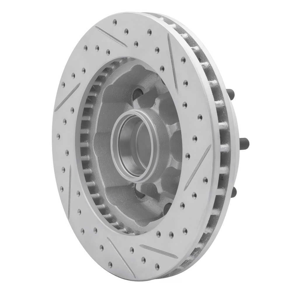 Dynamic Friction Company 830-48004L DFC Geoperformance Rotor - Drilled and Slotted