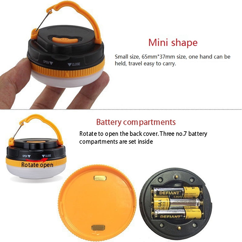 3Pcs Camping Form Handle Outdoor Survival Equip