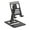 Black, variant on Lomubue Tablet Holder Foldable Height Adjustable Non-slip Aluminum Alloy Heavy Duty Desktop Mobile Phone Stand Tablet Accessories