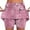 Multicolor, variant on USSUMA Shorts for Women Trendy Floral Prints Running Pull-on Elastic Skinny Ribbed Shorts Skirts Lounge Mid Waist Sports Fashion Shorts Leggings Classic Fit Shorts for Cocktail Multicolor L