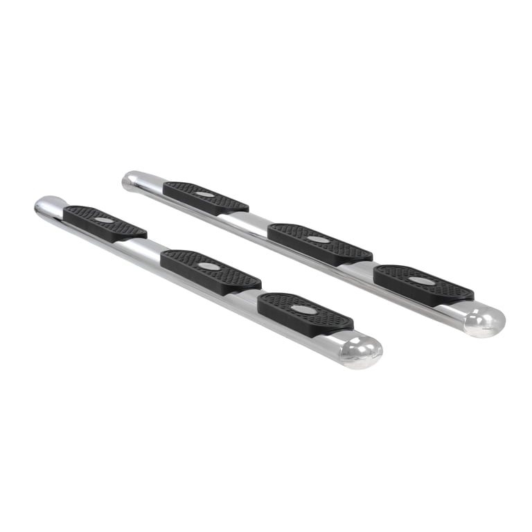 ARIES 3-Inch Round Black Steel Nerf Bars - No-Drill Installation For Select Chevy & GMC C/K Series Trucks