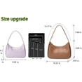 thumbnail image 4 of CYHTWSDJ Bolsos de hombro para mujer, lindo bolso de mano Hobo Mini bolso de mano con cierre de cremallera, 4 of 5