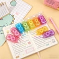 thumbnail image 4 of EGNMCR Office & Stationery 6pcs Mini Correction Tapes For Students Small Convenient Tape Eraser With Drying Classroom Stationery Supplies For School And Office Use mini correction tape, 4 of 8
