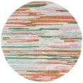 thumbnail image 2 of SAFAVIEH Bellagio Jannah Abstract Area Rug, Green/Pink, 6' x 6' Round, 2 of 10