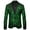 Army Green%GC100, variant on St. Patrick's Day Mens Corduroy Blazer Casual Suit Jacket for Men Clover Embroidery One Button Elegant Slim Fit Dress Jacket for Performance,Prom,Wedding
