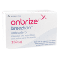 thumbnail image 1 of Onbrize breezhaler cápsulas para inhalación 30 pzas de 150 µg c/u, 1 of 1