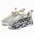 thumbnail image 6 of Zuwimk Boys Girls Kids Sneakers Running Athletic Shoes Breathable,Comfortable,Non-slip,Easy wear,Casual fashion,sport,Little/Big Kid(Beige,13-13.5 Years), 6 of 7